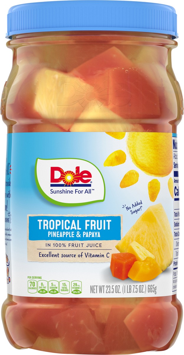 slide 11 of 12, Dole Tropical Fruit, 23.5 oz