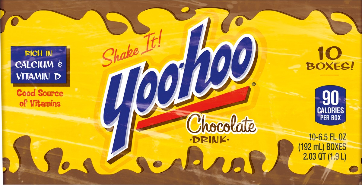 slide 3 of 11, yoo-hoo Chocolate drink, 10 ct; 6.5 fl oz