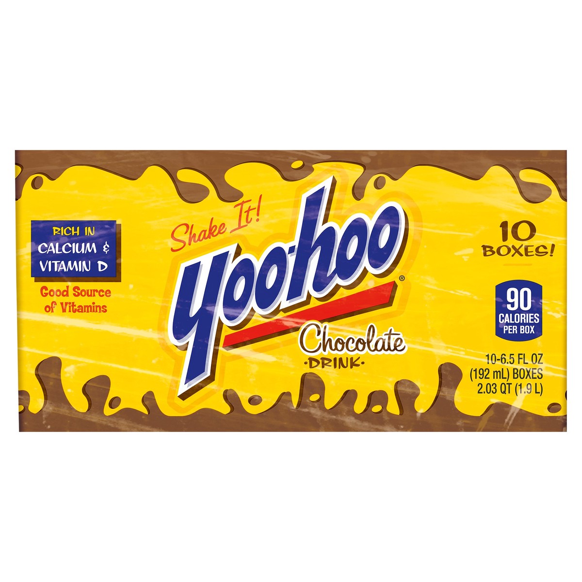slide 1 of 4, Yoo-hoo Chocolate Drink, 10 ct; 6.5 fl oz