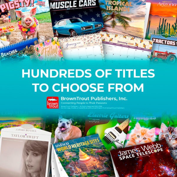 slide 4 of 9, BrownTrout 2026 BrownTrout Taylor Swift OFFICIAL Monthly Plastic-Free Square Wall Calendar, 12"" x 12"", Entertainment, January to December 2026, 9798330707713, 1 ct