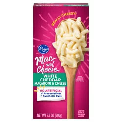 Kroger White Cheddar Mac And Cheese - 7.3 oz