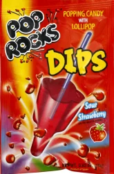 Pop Rocks Sour Strawberry Dips