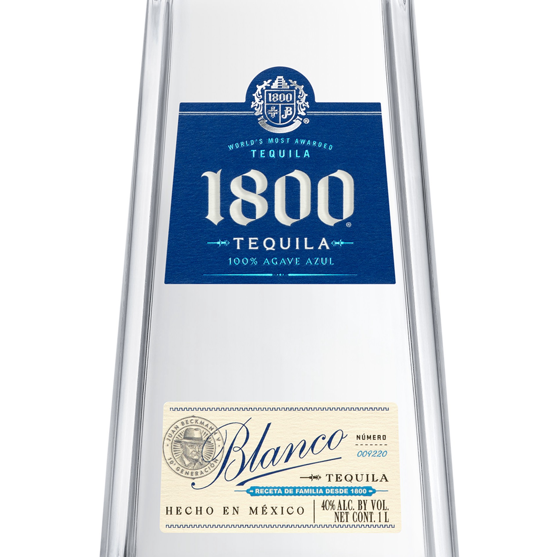 slide 5 of 5, 1800 Silver Tequila, 1000 liter