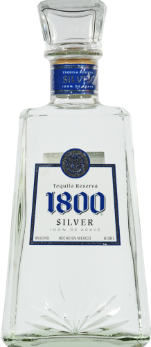 slide 1 of 1, 1800 Tequila Reserva, Silver, 1 liter