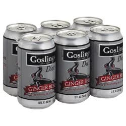 Gosling's Diet Ginger Beer - 6 ct; 12 oz
