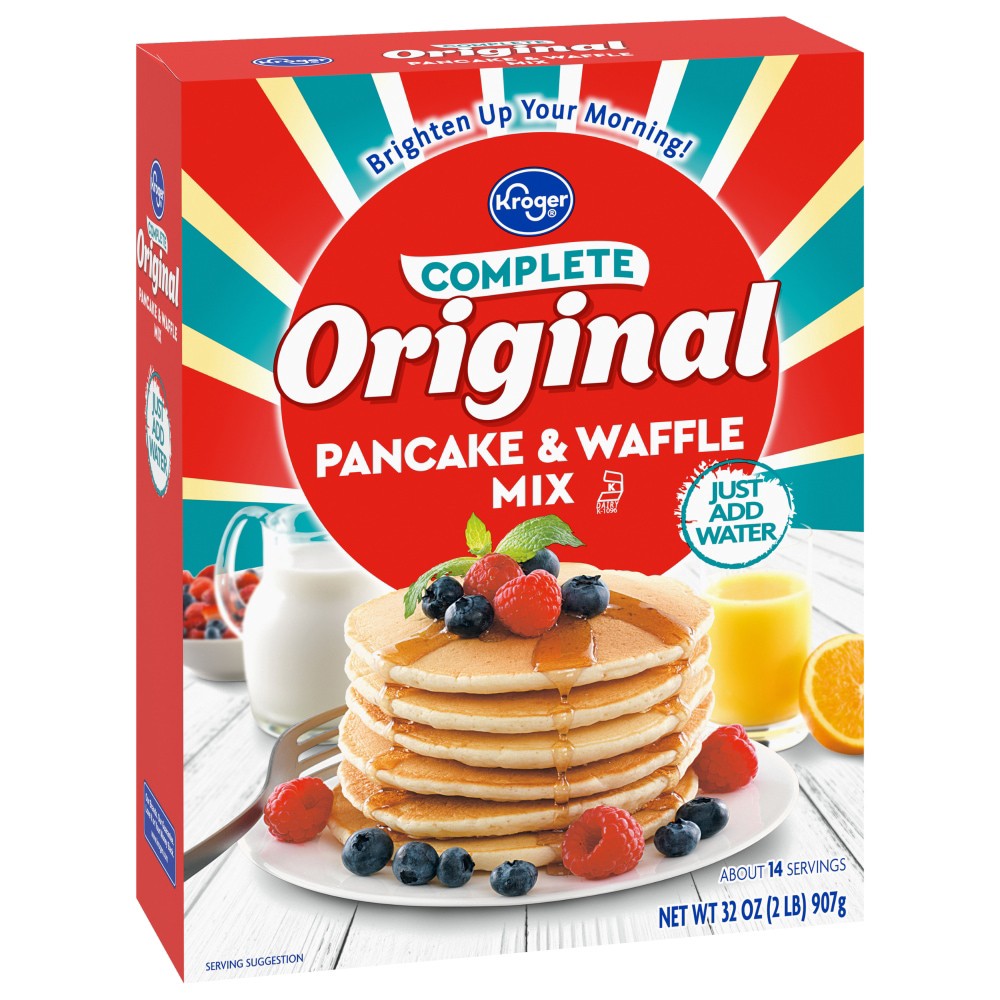 slide 1 of 5, Kroger Original Pancake And Waffle Mix, 32 oz