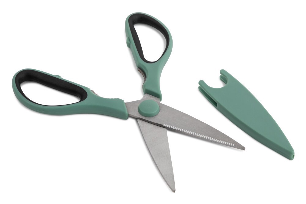 slide 2 of 5, Core Home Kitchen Shears With Sheath - Assorted, 1 ct