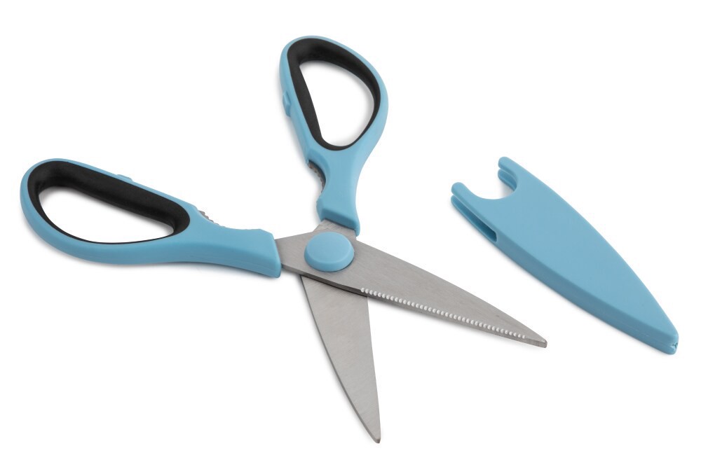 slide 3 of 5, Core Home Kitchen Shears With Sheath - Assorted, 1 ct