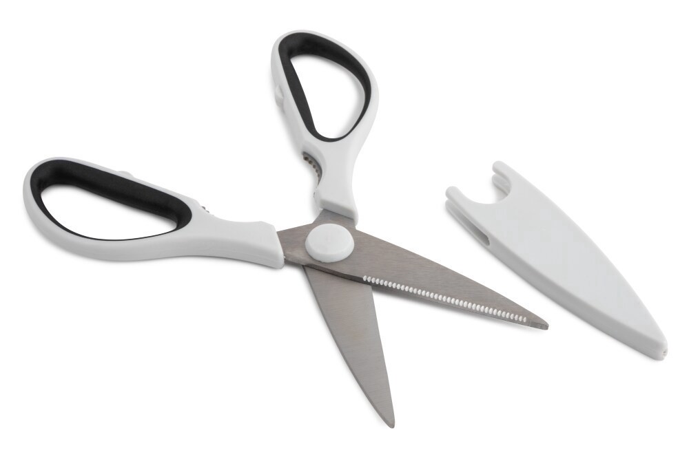 slide 5 of 5, Core Home Kitchen Shears With Sheath - Assorted, 1 ct