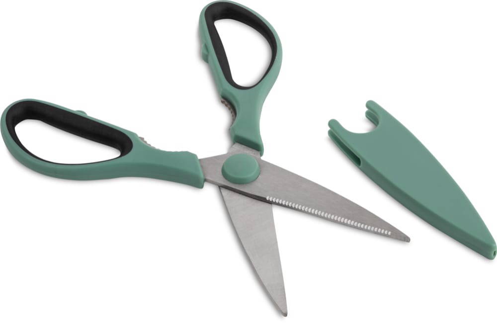 slide 1 of 5, Core Home Kitchen Shears With Sheath - Assorted, 1 ct