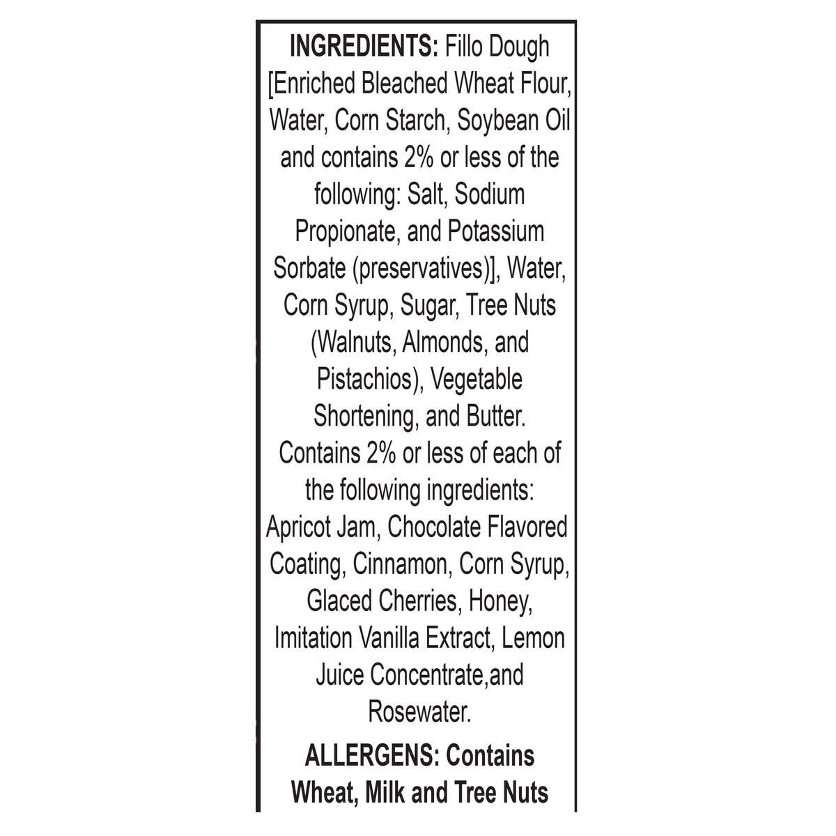 slide 2 of 5, Kontos Baklava Assoted Pastry 11Oz, 11 oz