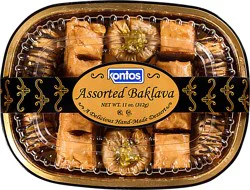 Kontos Baklava Assoted Pastry 11Oz