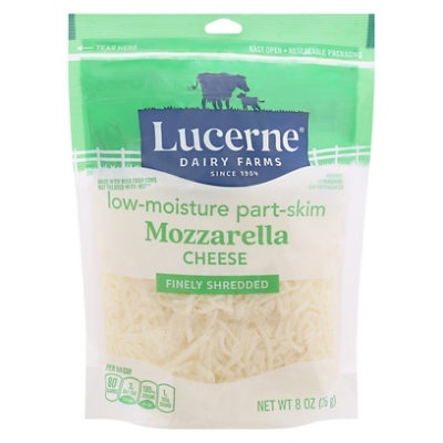 slide 1 of 1, Lucerne Dairy Farms Dairy Farms Mozzarella Cheese, 8 oz