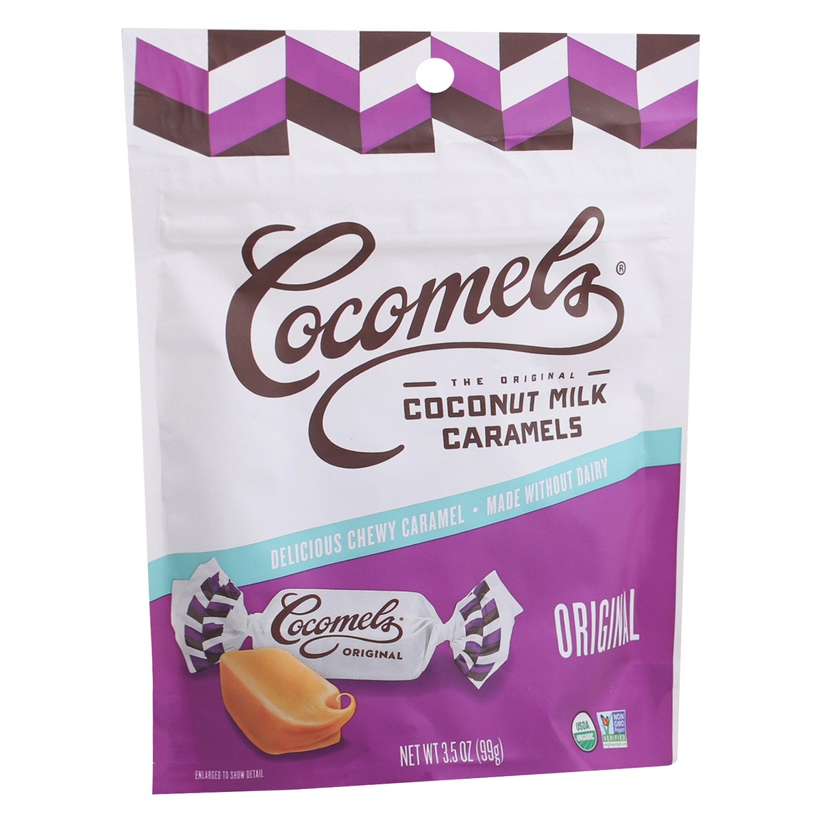 slide 3 of 9, Cocomel's Original Coconut Milk Caramels, 3.5 oz