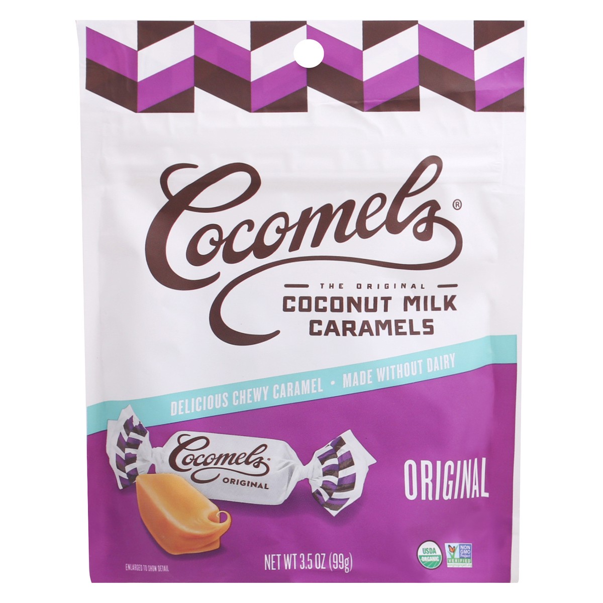 slide 1 of 9, Cocomel's Original Coconut Milk Caramels, 3.5 oz