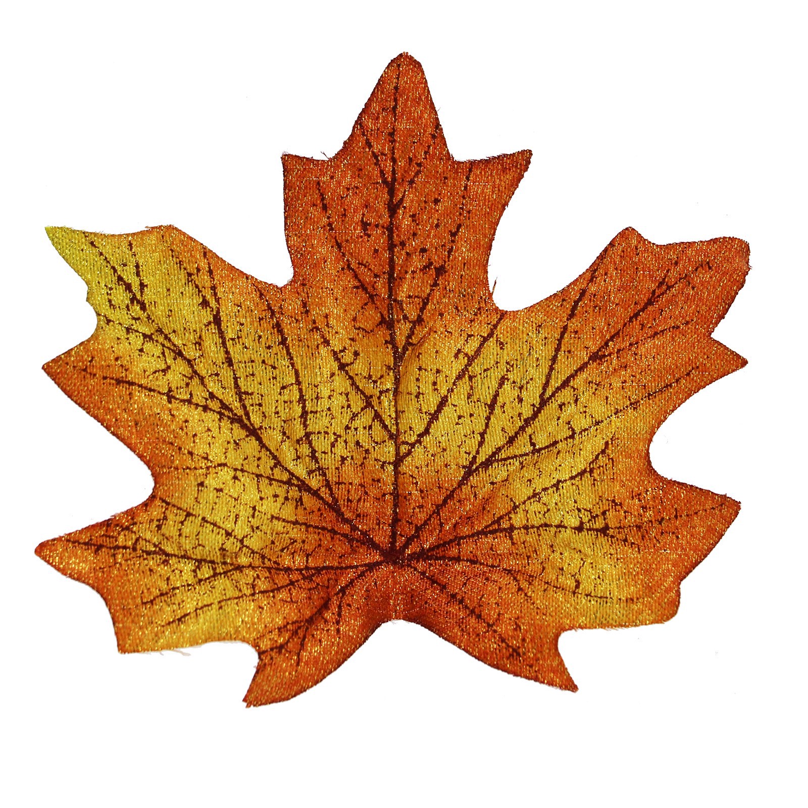 slide 3 of 5, Yellow, Orange & Green Maple Leaves With Shimmer, 30ct. By Ashland, 30 ct