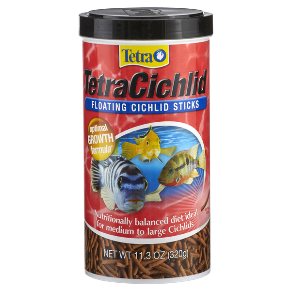 slide 1 of 1, Tetra Cichlid Sticks, 11.3 oz; 1 liter