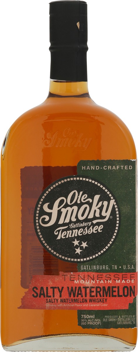 slide 8 of 9, Ole Smoky Salty Watermelon Whiskey 750 ml, 750 ml