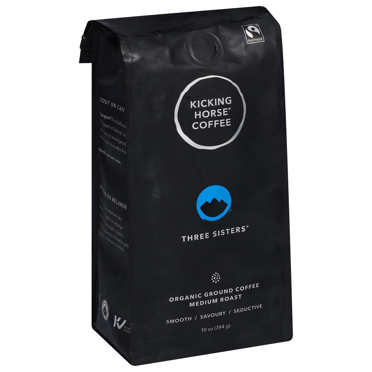 slide 9 of 9, Kicking Horse Coffee Three Sisters Organic Medium Roast Ground Coffee - 10 oz, 10 oz