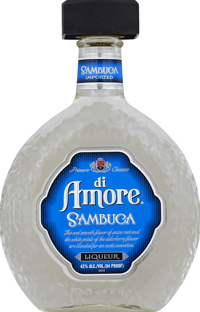 slide 1 of 2, di Amore Sambuca Liqueur 750 ml, 750 ml