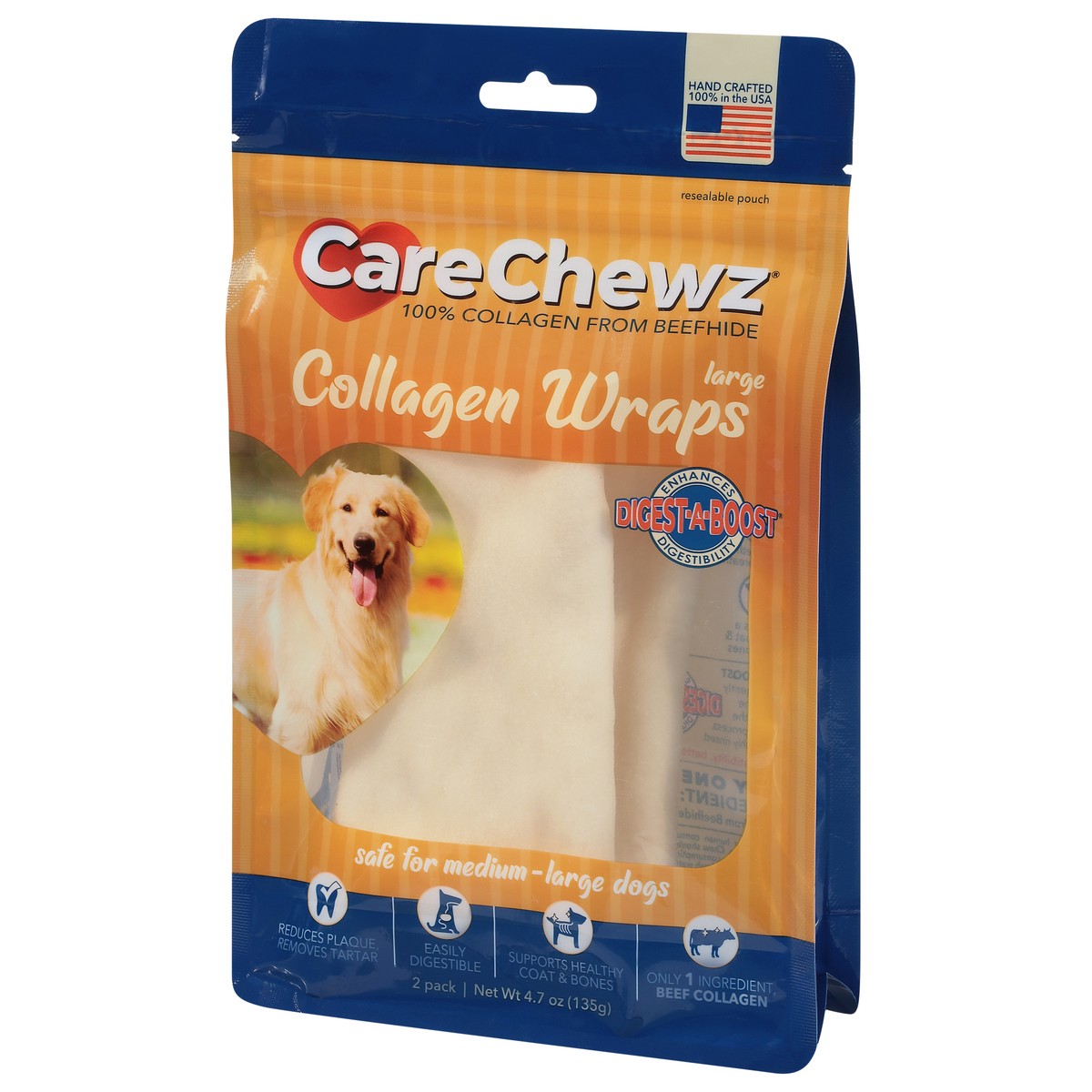 slide 6 of 9, Carechewz Collagen Wraps, 4.7 oz