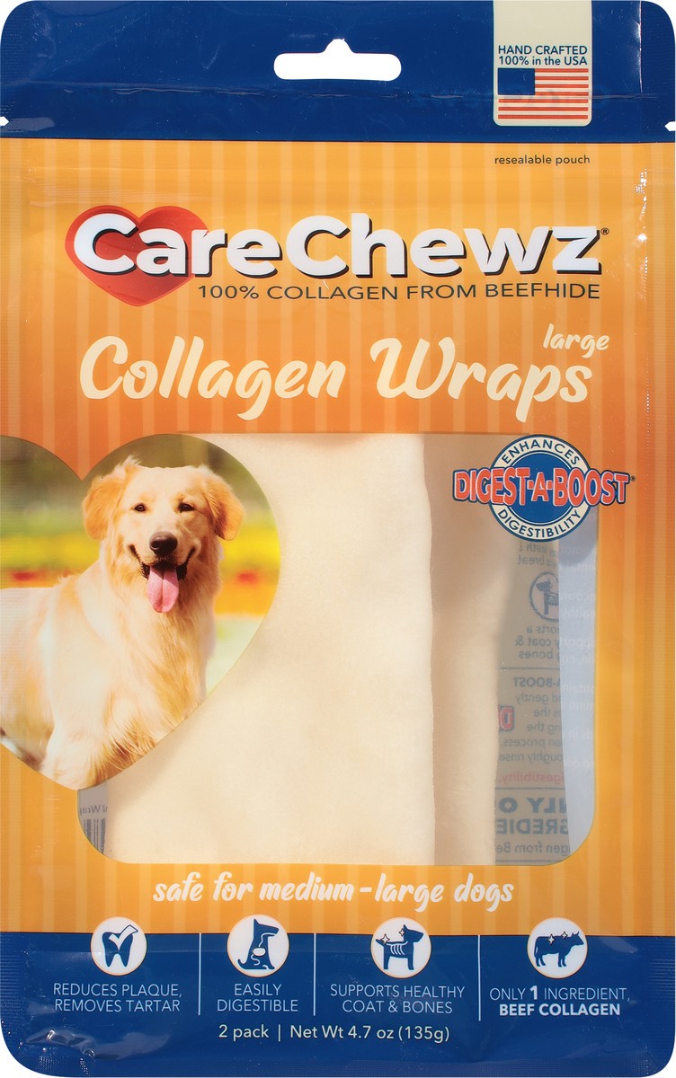 slide 8 of 9, Carechewz Collagen Wraps, 4.7 oz