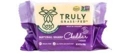 Truly Grass Fed Cheese, Natural, Sharp Cheddar