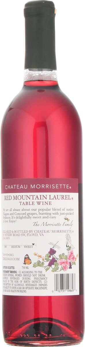 slide 8 of 11, Chateau Morrisette Red Mountain Laurel Table Wine 750 ml, 750 ml