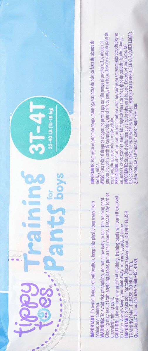 slide 4 of 13, Tippy Toes Training Pants for Boys 3T-4T 22 ea, 22 ct