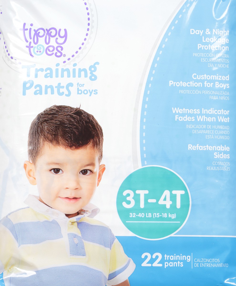 slide 10 of 13, Tippy Toes Training Pants for Boys 3T-4T 22 ea, 22 ct
