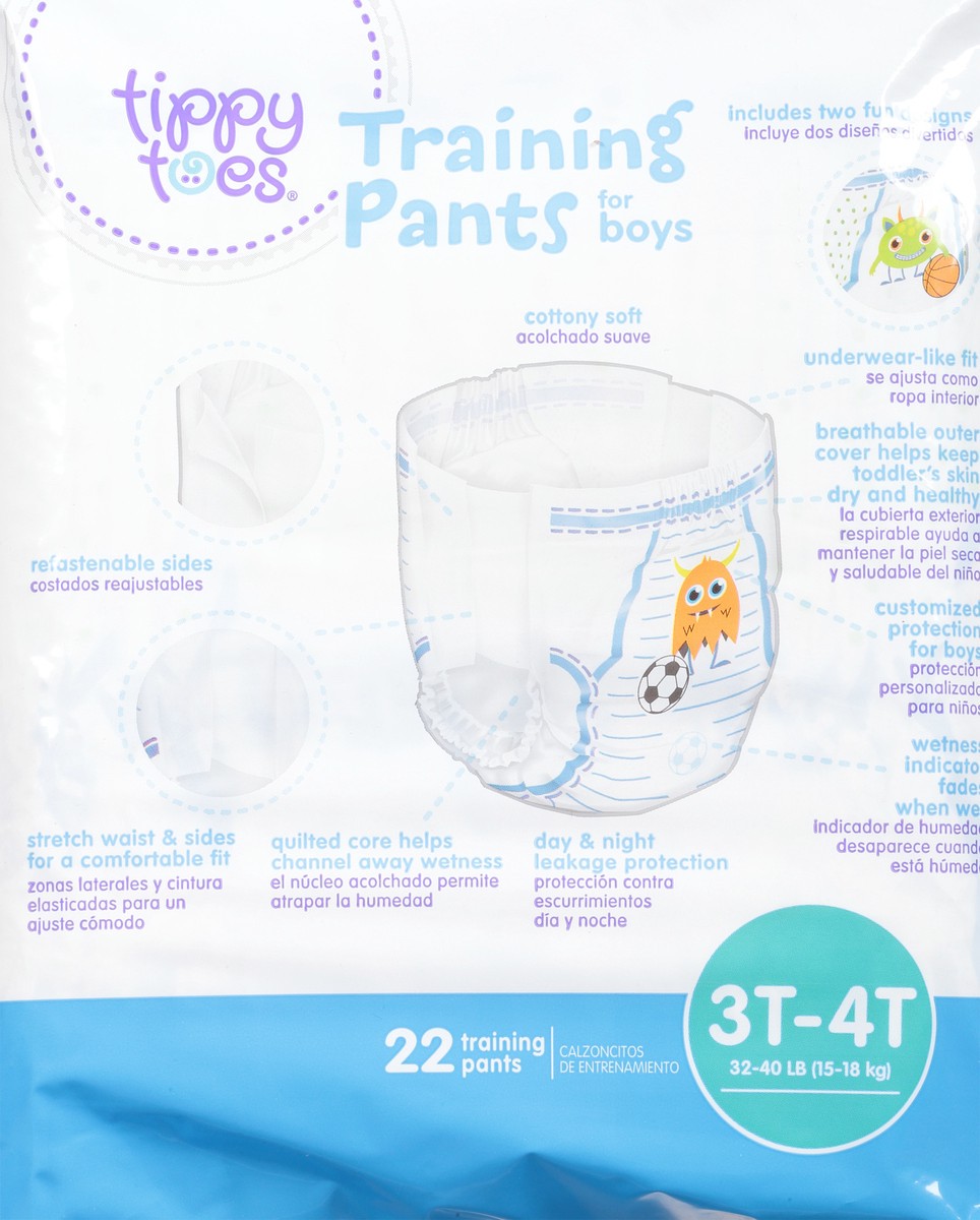 slide 11 of 13, Tippy Toes Training Pants for Boys 3T-4T 22 ea, 22 ct
