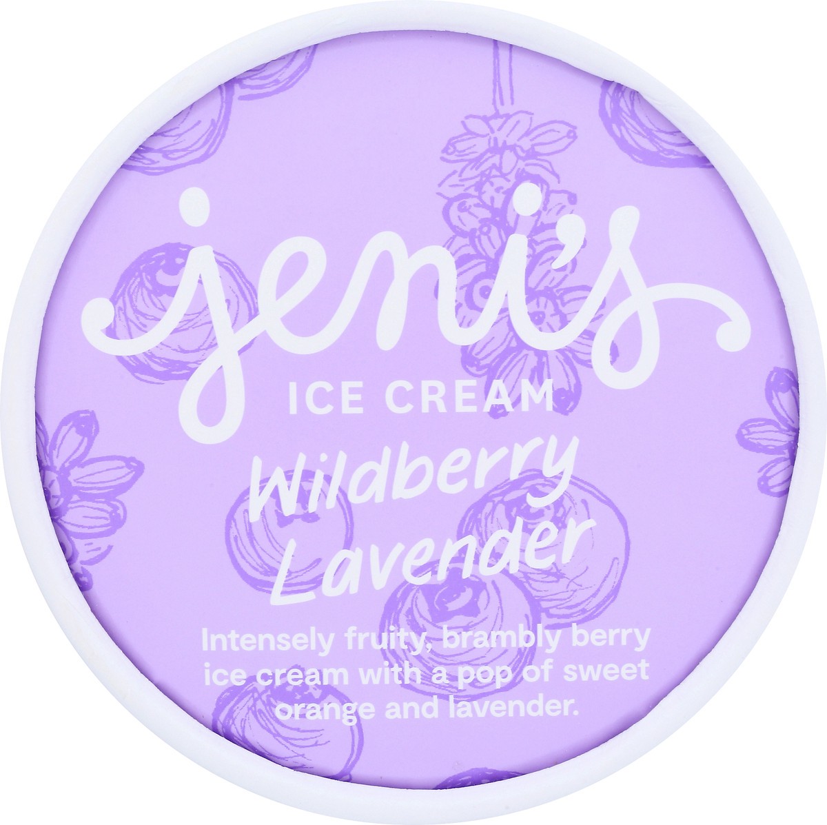 slide 2 of 9, Jeni's Wildberry Lavender Ice Cream 1 pt, 1 pint
