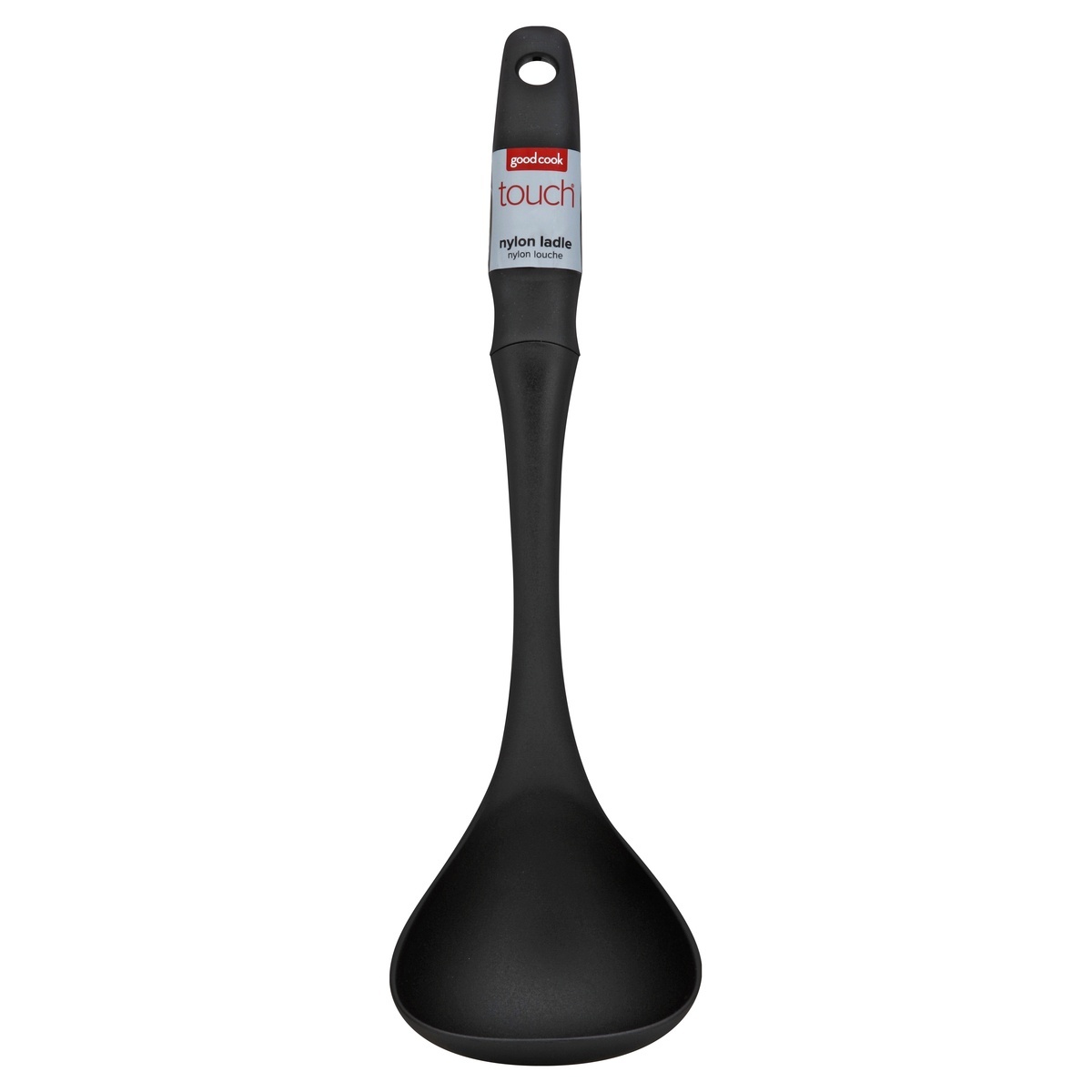 slide 1 of 2, Good Cook Touch Nylon Ladle - Black, 1 ct