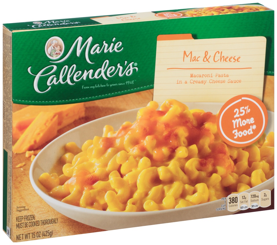 slide 1 of 1, Marie Callender's Mac & Cheese Dinner, 15 oz