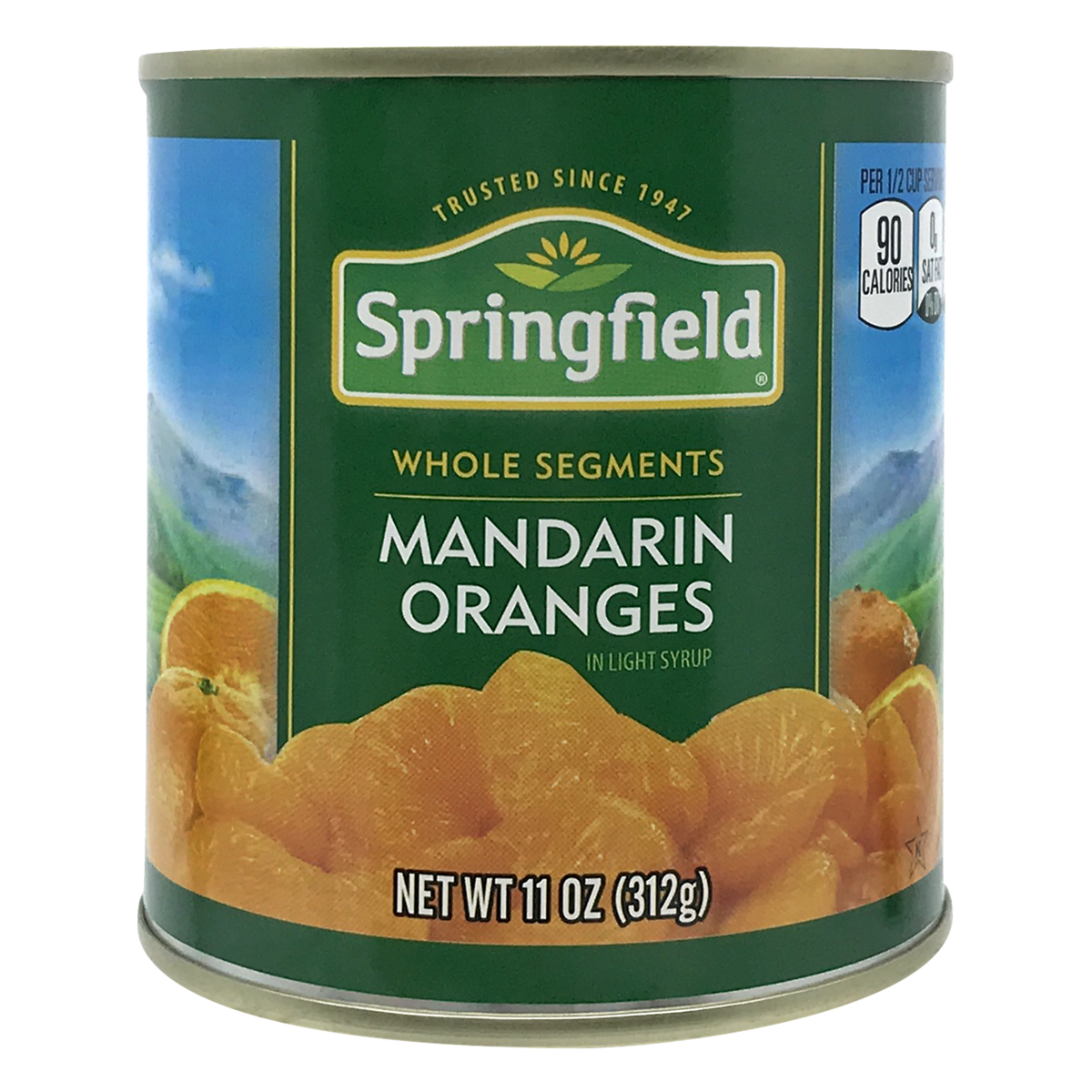 slide 1 of 1, Springfield Mandarin Oranges, 11 oz