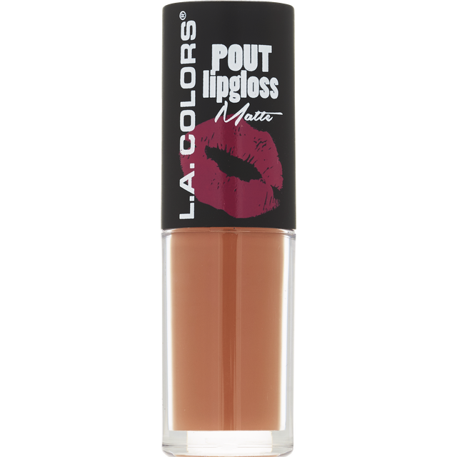 slide 1 of 1, BEAUTY 21 COSMETICS Pout Matte Lipgloss-Naked, 1 ct