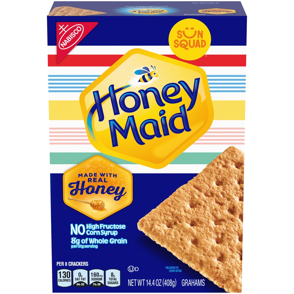 slide 1 of 1, Honey Maid Grahams, 14.4 oz