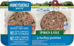 Honeysuckle White Spinach & Kale Turkey Patties