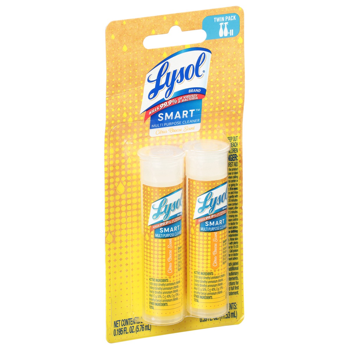 slide 3 of 9, Lysol SMART Multi-Purpose Cleaner 2ct Refill Cartridge Citrus Breeze, 2 ct