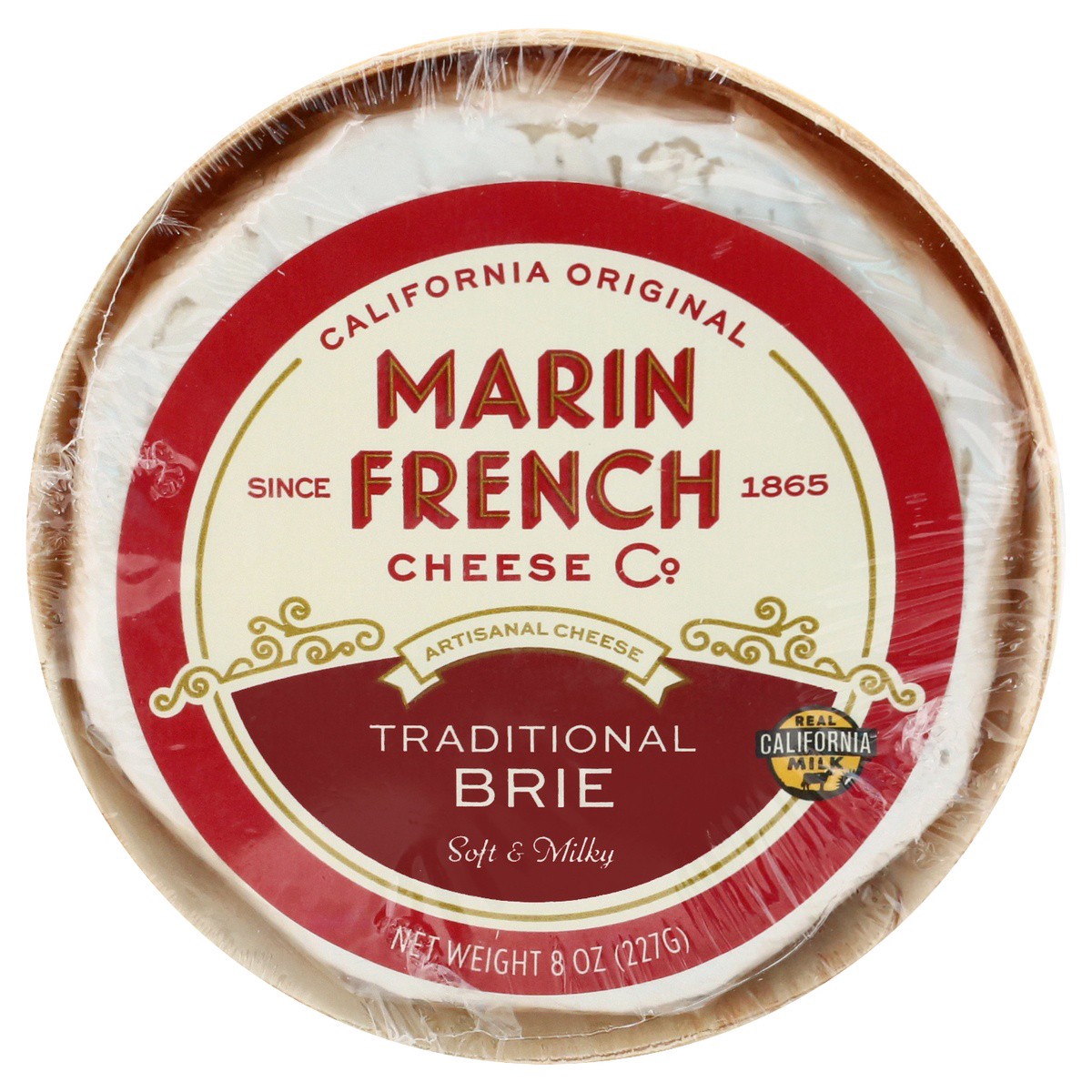 slide 1 of 9, Marin French Traditional Brie Cheese, 8 oz