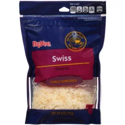 Hy-vee Swiss Finely Shredded Cheese