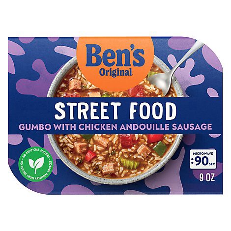 slide 1 of 1, Ben's Street Food Chicken Andouille Sausage 9.0oz - 9 OZ, 9 oz