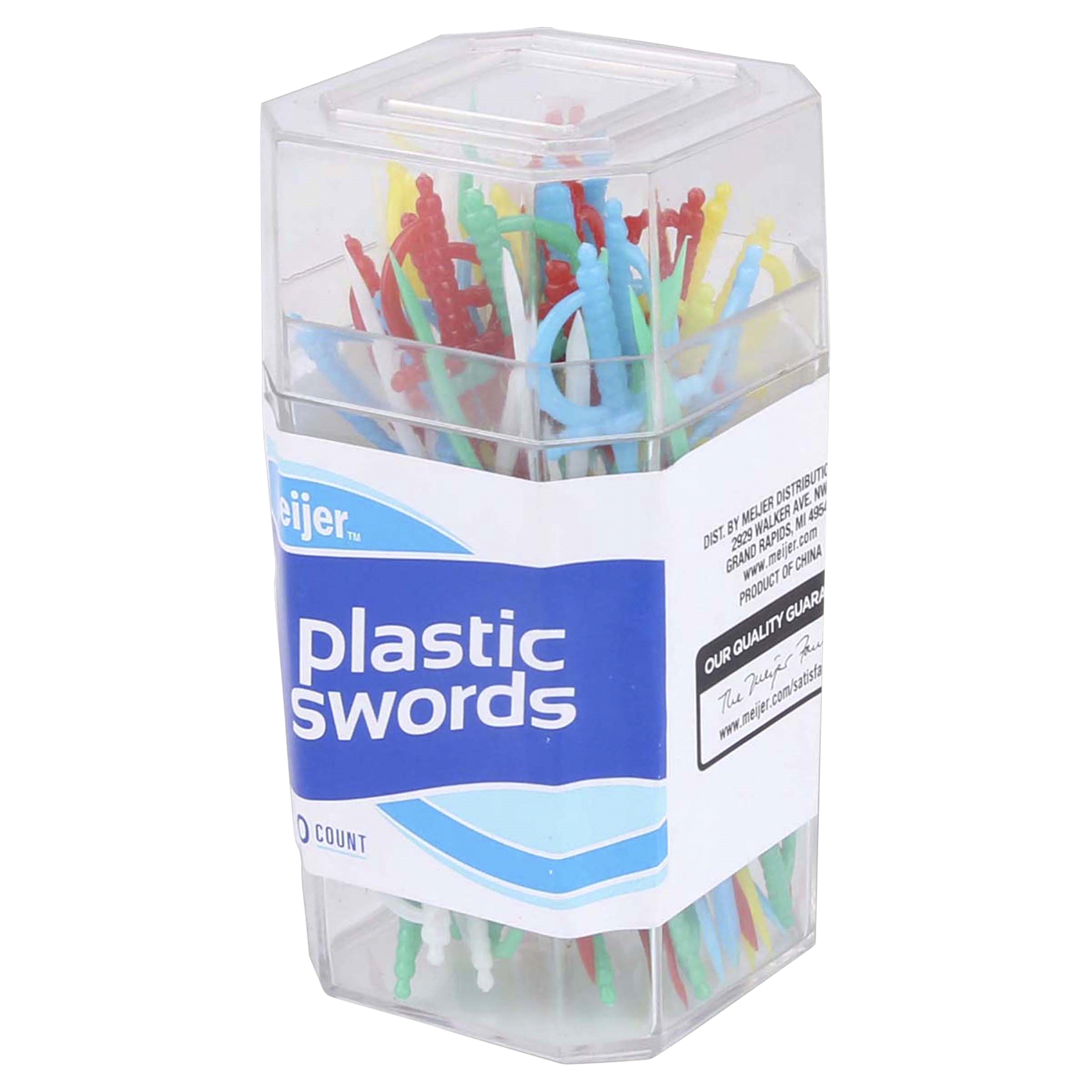 slide 17 of 21, Meijer Plastic Swords, 40 ct