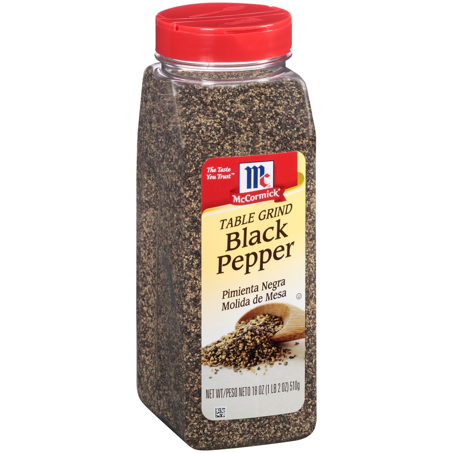 slide 2 of 6, McCormick Table Grind Black Pepper, 18 oz