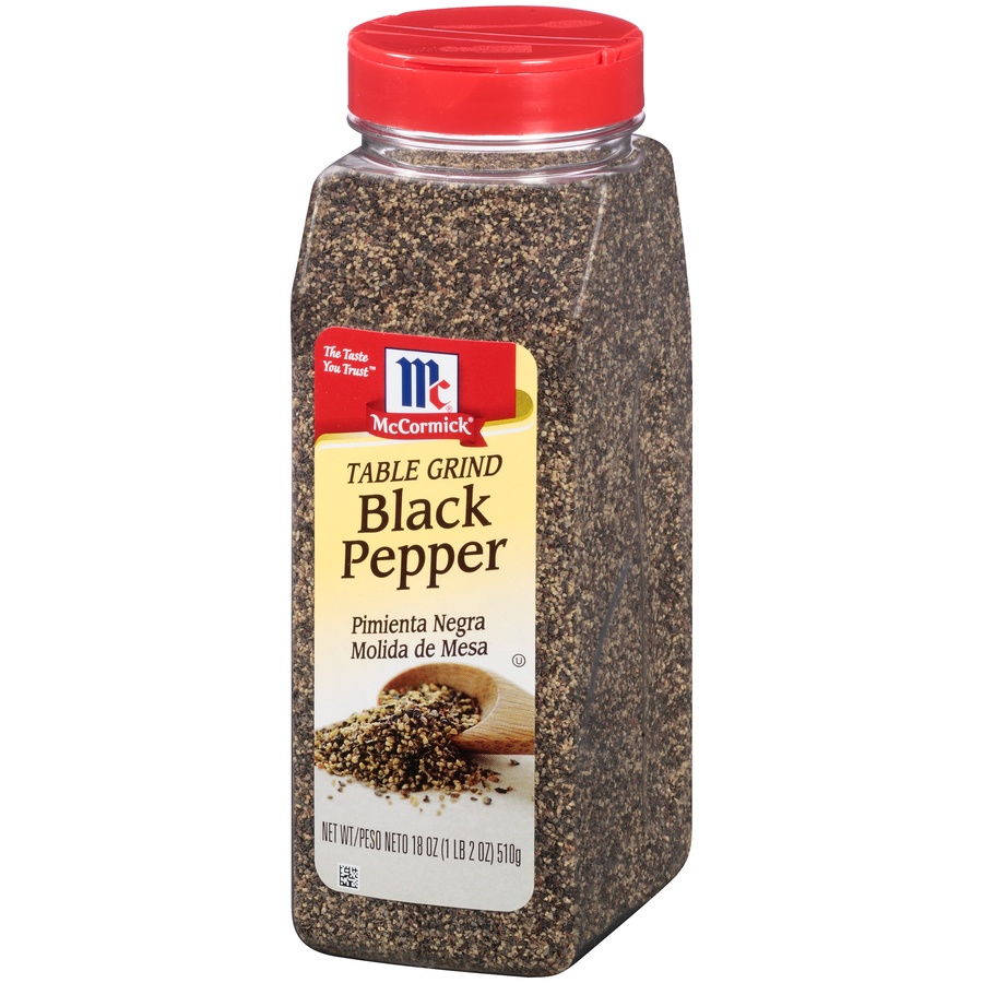 slide 3 of 6, McCormick Table Grind Black Pepper, 18 oz