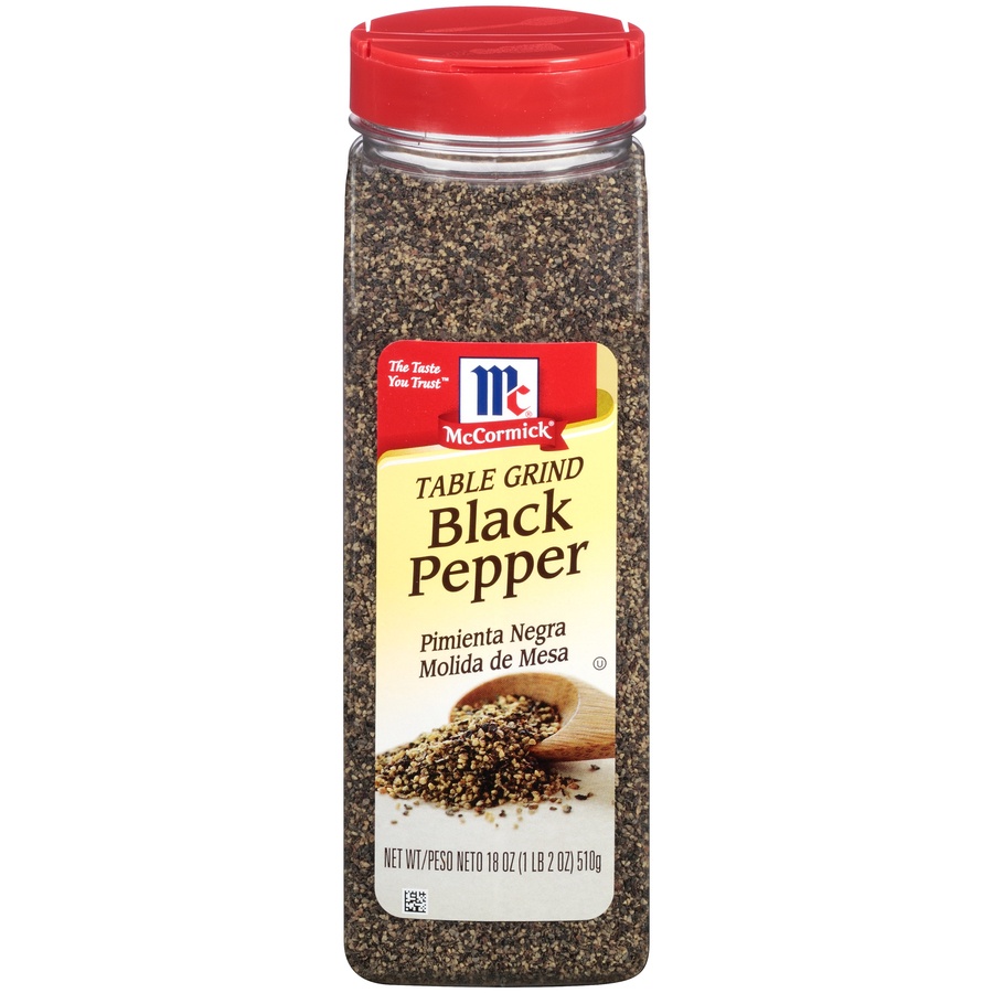 slide 1 of 6, McCormick Table Grind Black Pepper, 18 oz