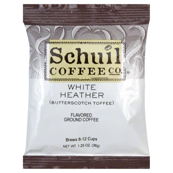 slide 1 of 1, Schuil Coffee Co. White Heather Flavored Ground Coffee - 1.25 oz, 1.25 oz