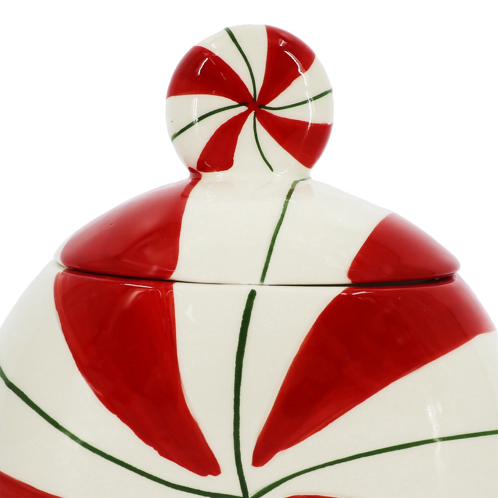 slide 4 of 4, 6.75" Peppermint Candy Tabletop Decor By Ashland, 5.5 in x 3 in x 6.75 in