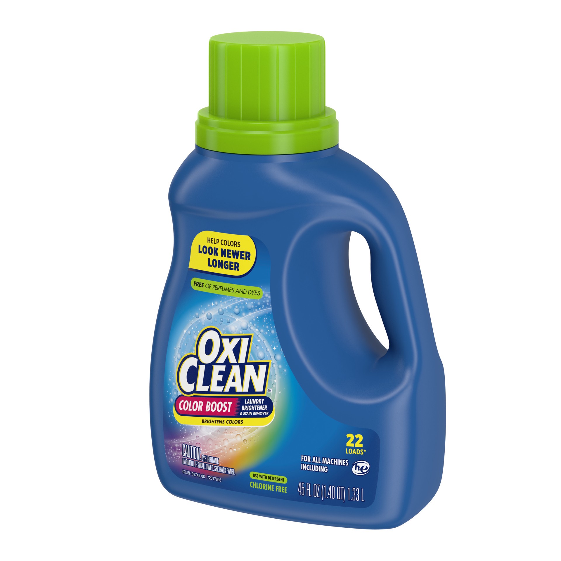 slide 2 of 5, Oxi-Clean Color Boost Color Brightener plus Stain Remover Liquid FREE 45oz, 45 fl oz