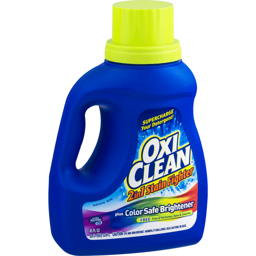 slide 2 of 8, Oxi-Clean Oxiclean 2In1 Stain Fighter With Color Safe Brightener, 42 oz